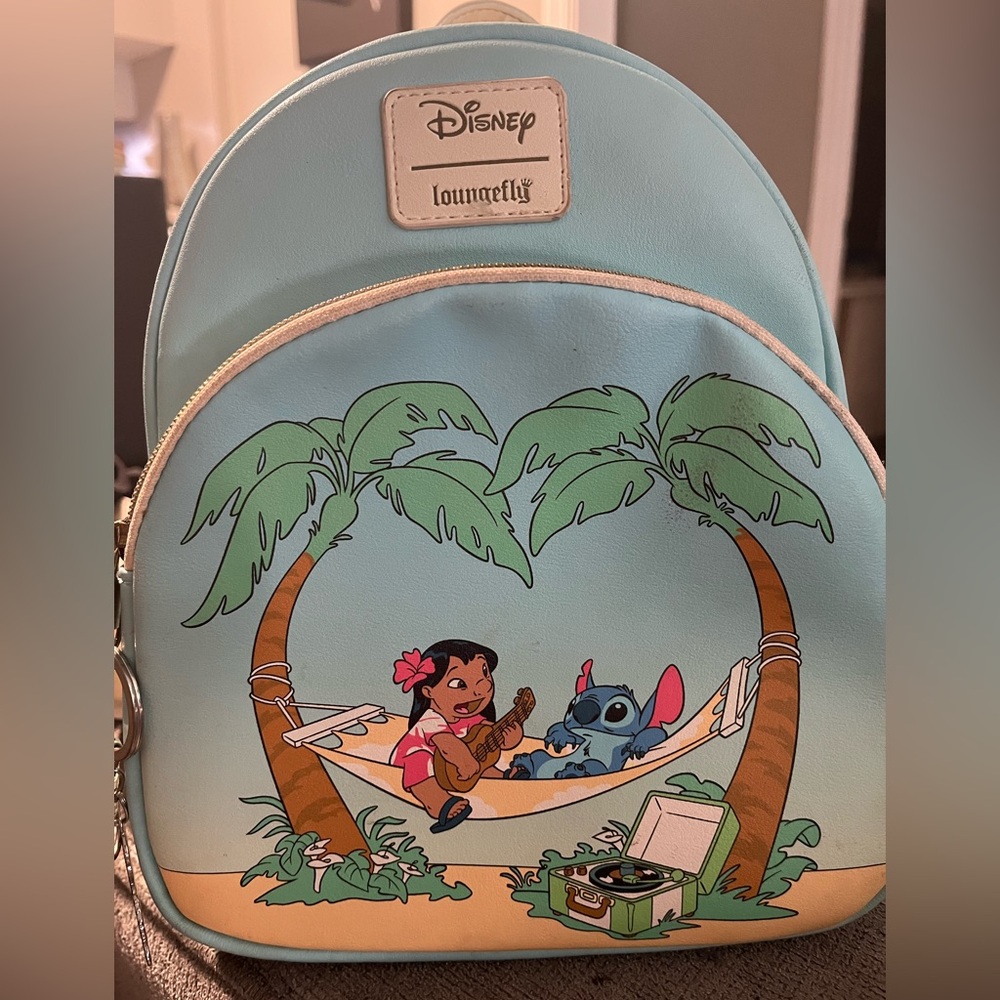 Loungefly Blue and Green Disney Stitch Bags